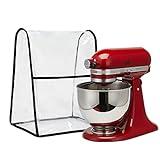 Stand Mixer Dust Cover with 3 Pockets Compatible with KitchenAid Tilt Head,  (Beige, Fit for Bowl Lift 5-8 Quart)